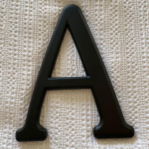 Letter “A” Wall Decor - Picture 1 of 5